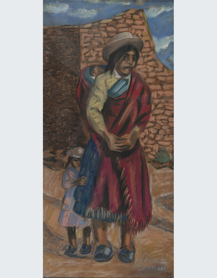 Cuadro de Madre Coya